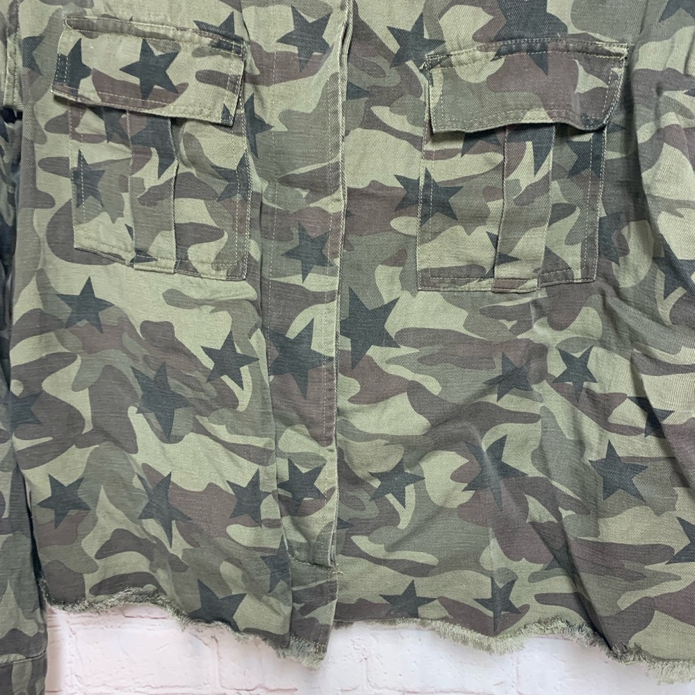 Rails Green Star Camo Utility Jacket Size M - Picture 5 of 9